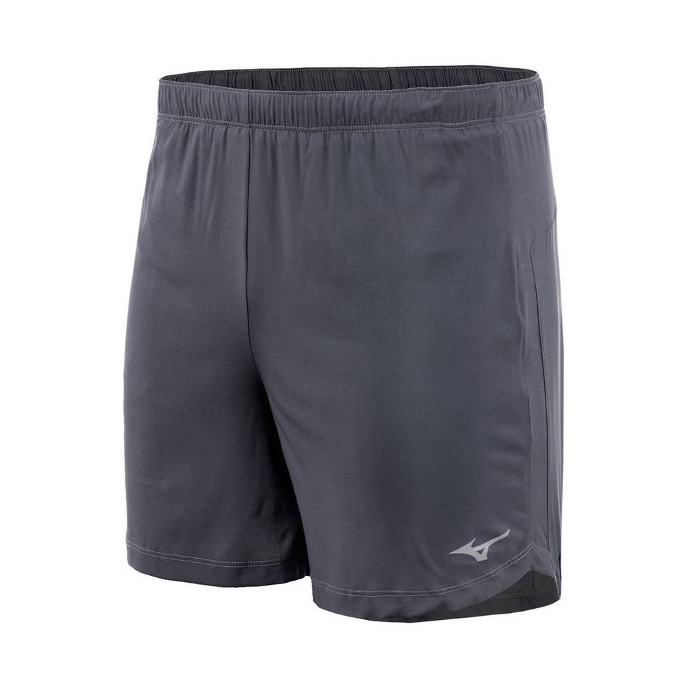 Mens Mizuno Core 7" Running Shorts Grey Philippines (HSRQXT381)